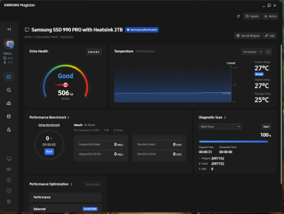 Samsung 990 PRO 2TB NVMe M.2 2280 SSD