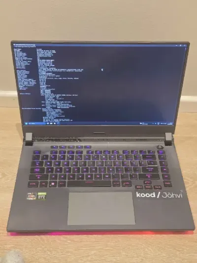 ROG Strix G513RM-HF232X, GTX 1060 6GB MSI OC Edition, ARZOPA 15.6" FHD 60Hz monitor
