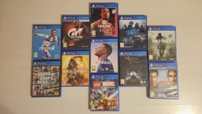 11 tk erinevaid PlayStation4 mänge
