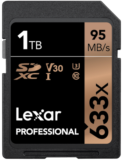 Lexarilt 1TB UHS-I mälukaart