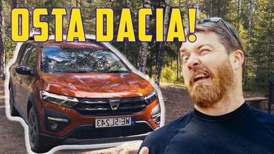 VIDEO: Horisontaalse kapotiga 7 kohaline Dacia Jogger.