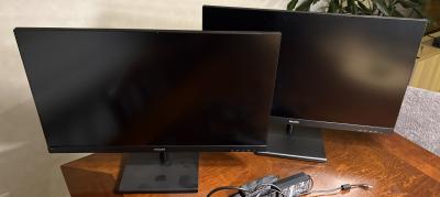 Philips 275E1 27 tolli 2560*1440@75Hz QHD IPS 2tk, kahe max 28 tollise monitori VESA jalg