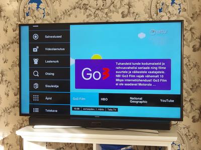 Telia TV teenus rikastus Go3 Film keskkonnaga