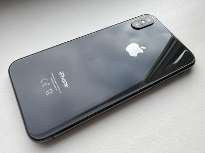 iPhone X space gray 256GB (vajab remonti)