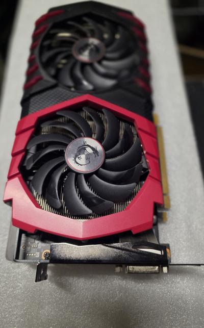 Gigabyte RX 580 8GB / MSI  GTX 1060 6GB