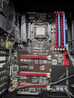 i7-4770 + Z87 Killer Fatality + Corsair korpus + Dell 24&quot; monitor + 240mm Corsair AIO