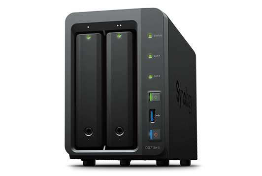 Ülevaade: Synology DS716+II