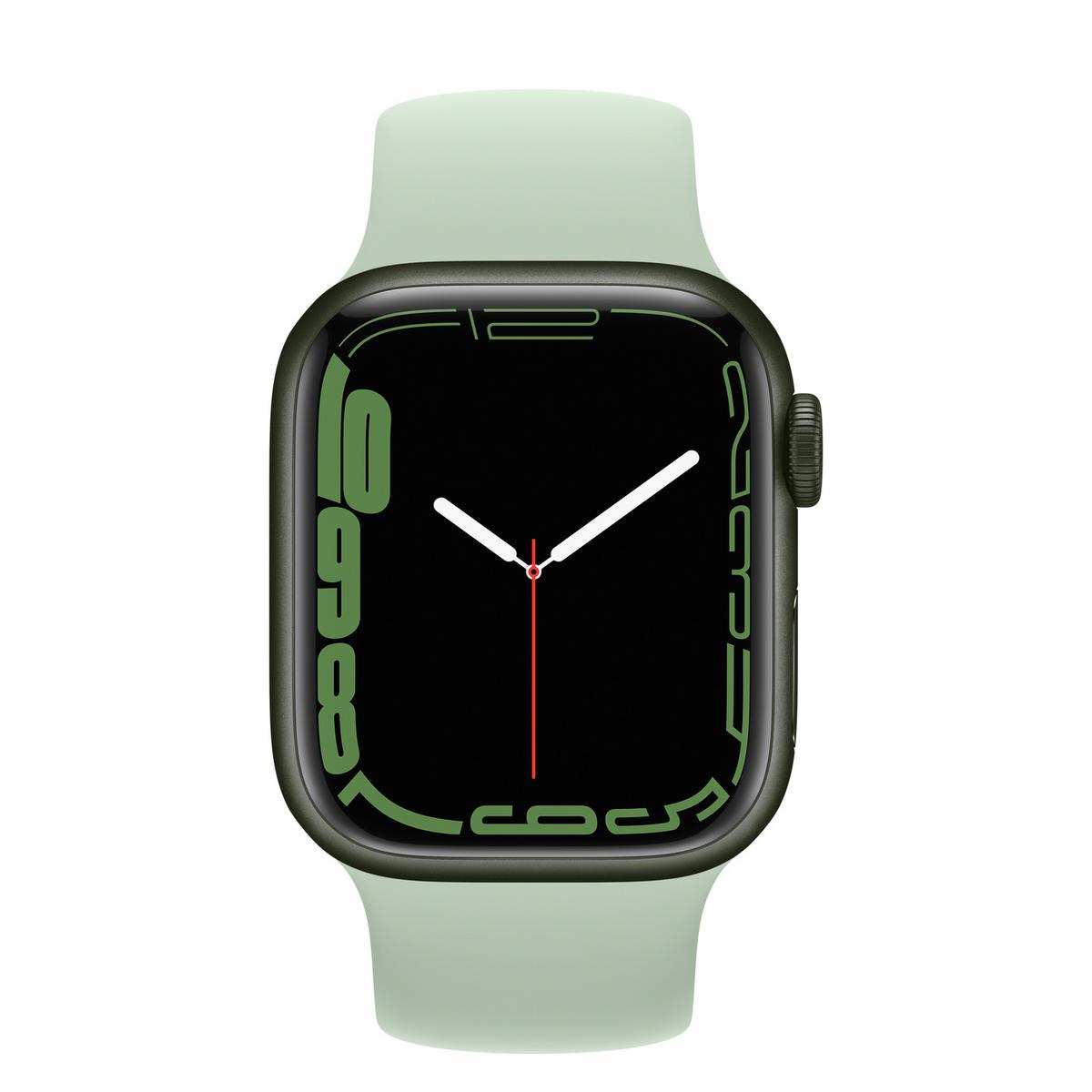 Apple Watch Series 7 Cellular 41mm Apple Watch Series 7 41mm Aluminium GPS+Cellular Green (kasutatud