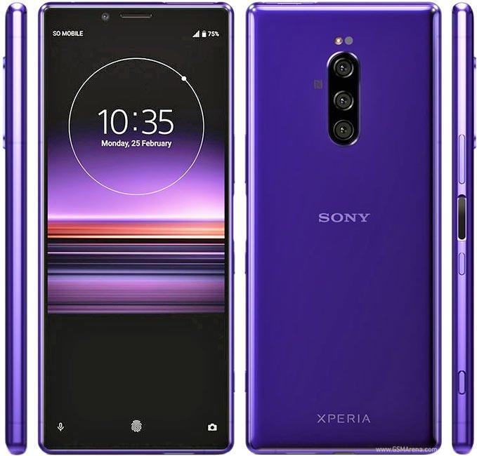docomo SO03L Xperia 1 Purple 64 GB 美品 - スマートフォン/携帯電話