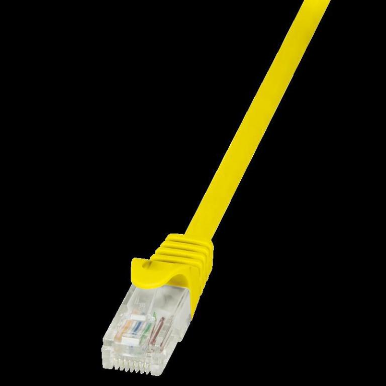 Logilink CP1057U CAT5e U/UTP Patch Cable 2 Meter Length Yellow 2 Meter Length Yellow