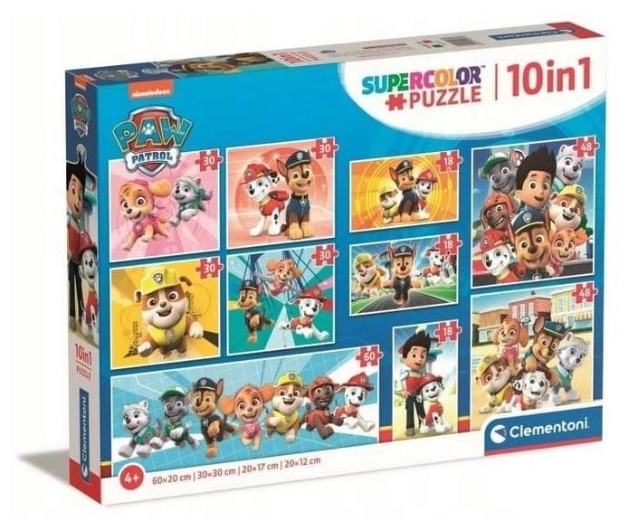 Clementoni Pusle Paw Patrol 10 in 1 20270, 60 cm x 20 cm | Hinnavaatlus ...