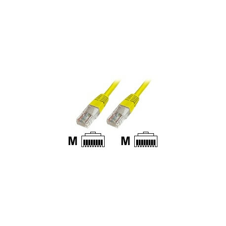 Logilink CP1057U CAT5e U/UTP Patch Cable 2 Meter Length Yellow 2 Meter Length Yellow