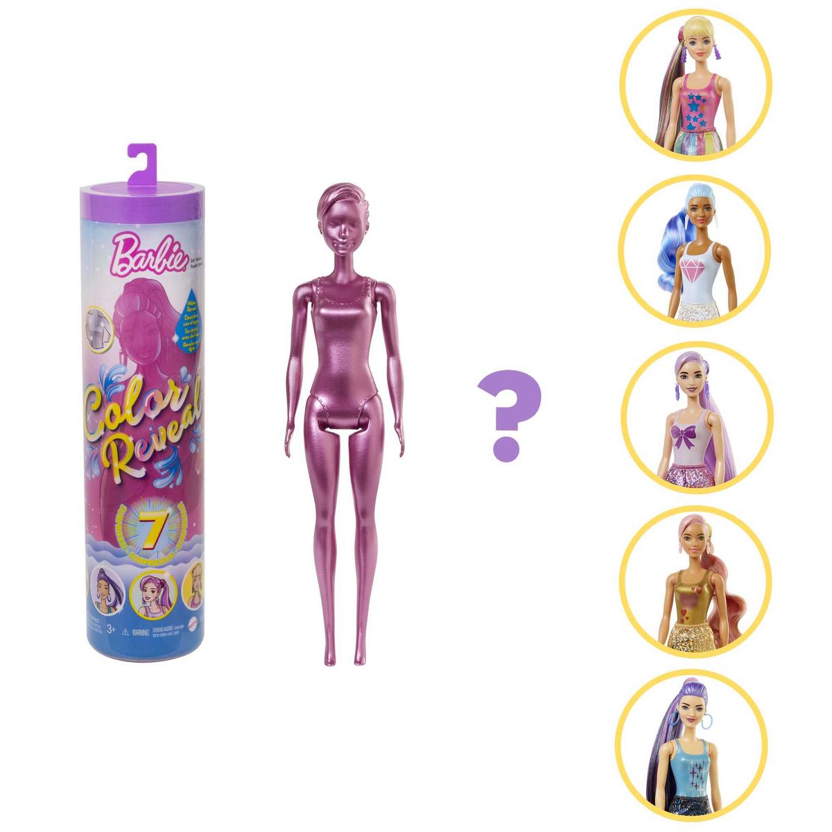 Barbie color reveal online nukk