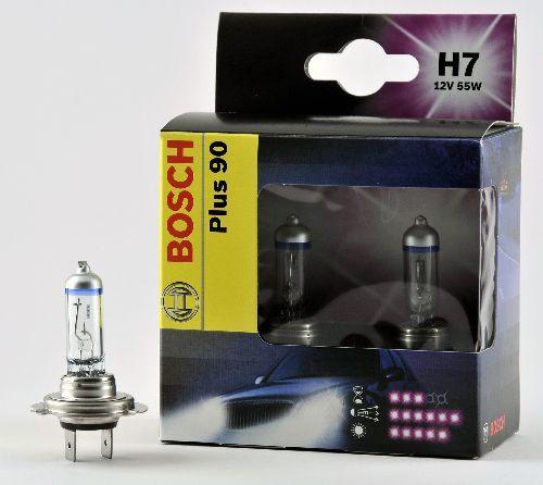 bosch h7 plus 90 bulbs