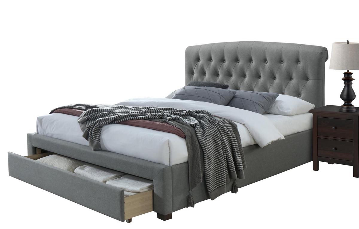 Кровать Halmar Avanti серый
