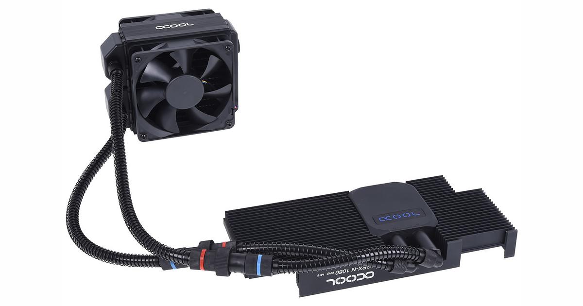 Alphacool VGA Cooler Eiswolf 120 GPX Pro GTX 1080Ti Pro M16 Black Hinnavaatlus