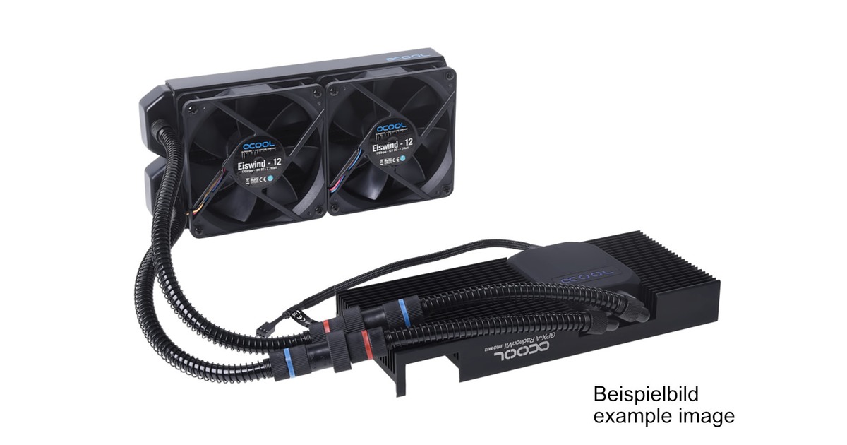 Alphacool Eiswolf 240 Gpx Pro Amd Radeon Rx 5700 Alphacool VGA Cooler Eiswolf 240 GPX Pro AMD Radeon RX 5700/5700XT M01