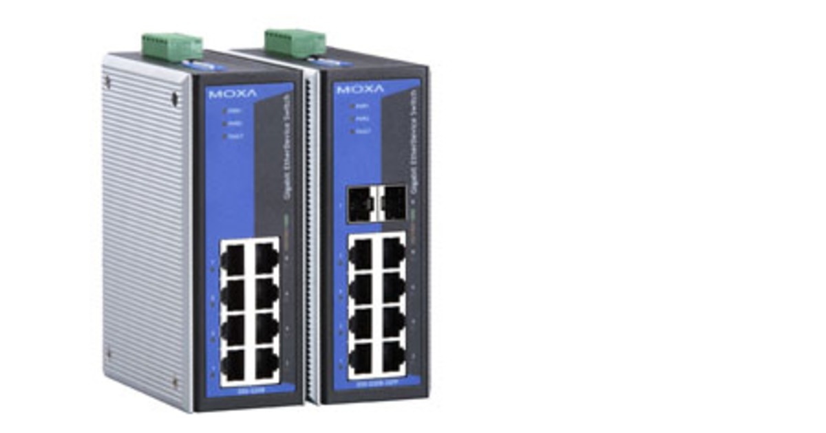Коммутатор eds-g308 gigabit ethernet switch with 8 ports, 0 to 60°c. Moxa eds-505a. 10 100 baset. Moxa imc-21-m-sc. Rohs x2.