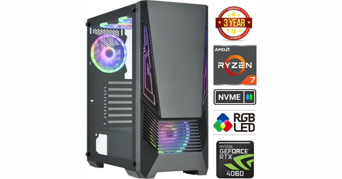 Mdata Gamer Mdata Gamer Ryzen 7 5700G 32GB 1TB SSD 1TB HDD RTX 4060 ilma ...