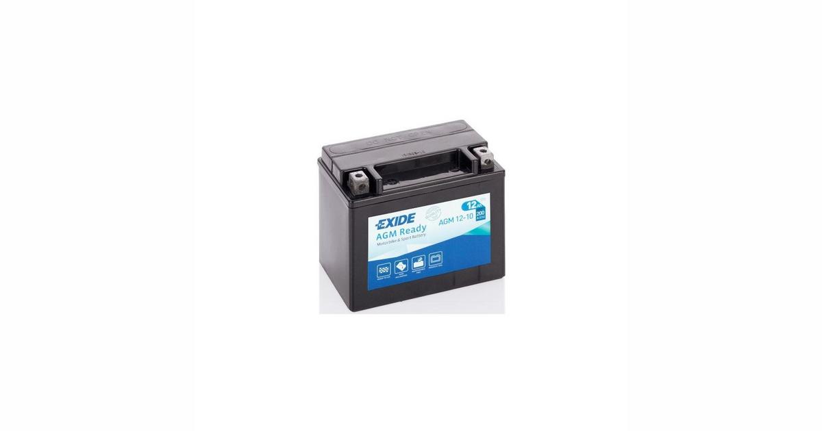 SALOME AUTO MOTOAKU EXIDE 12V 10AH AGM1210 150X87X130MM Hinnavaatlus Tehnikakaupade