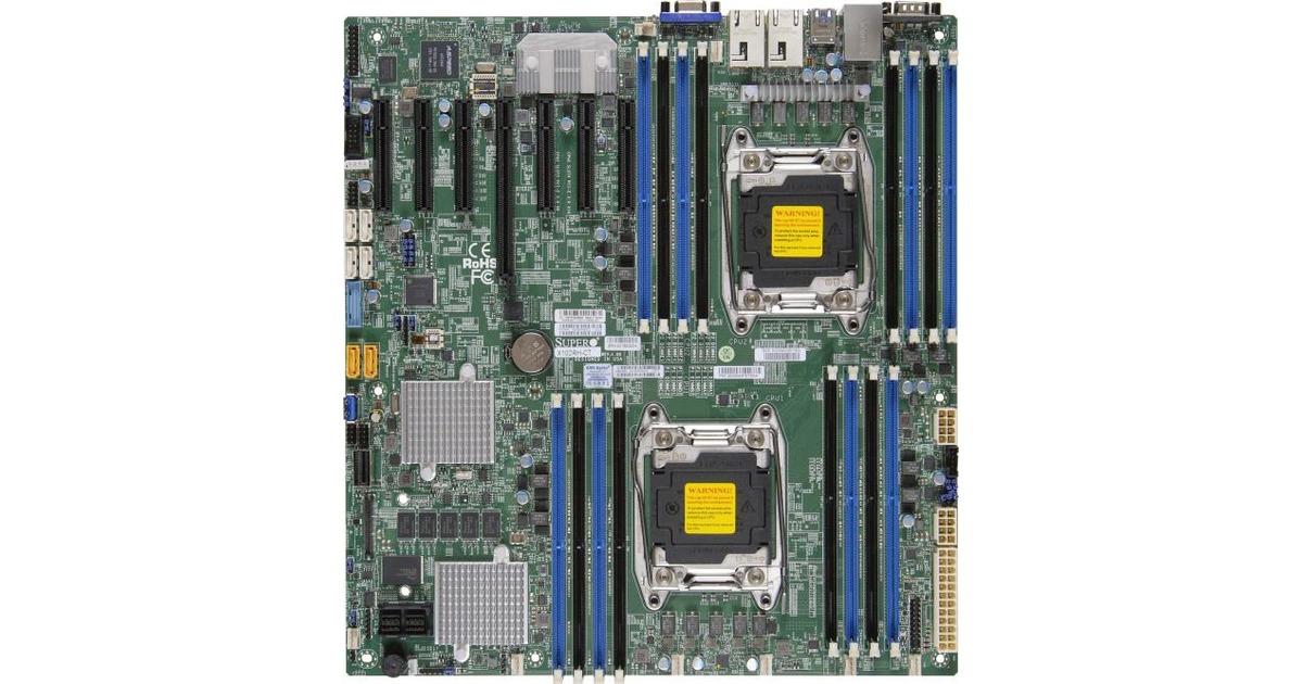 Supermicro Socket 2011-3 Super Micro X10DRH-CT - Advanced ATX - LGA2011 ...