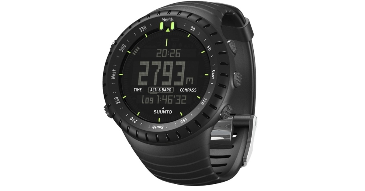 suunto core all black features