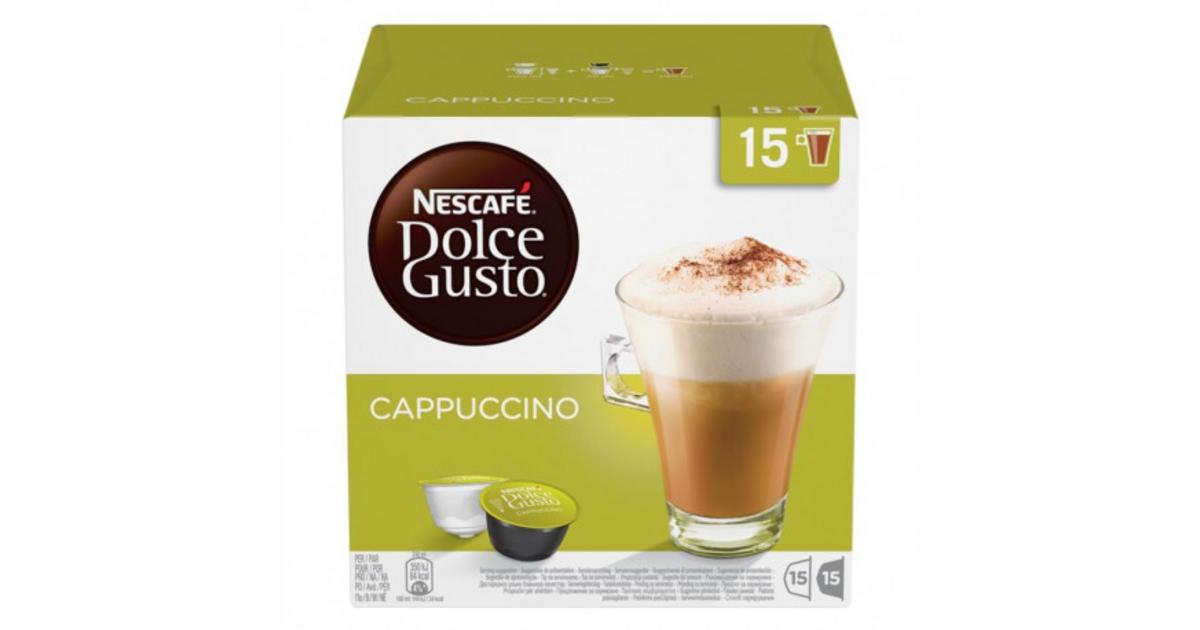 Nescafé Zoégas Cappuccino - 16 Cápsulas para Dolce Gusto por 5,19 €