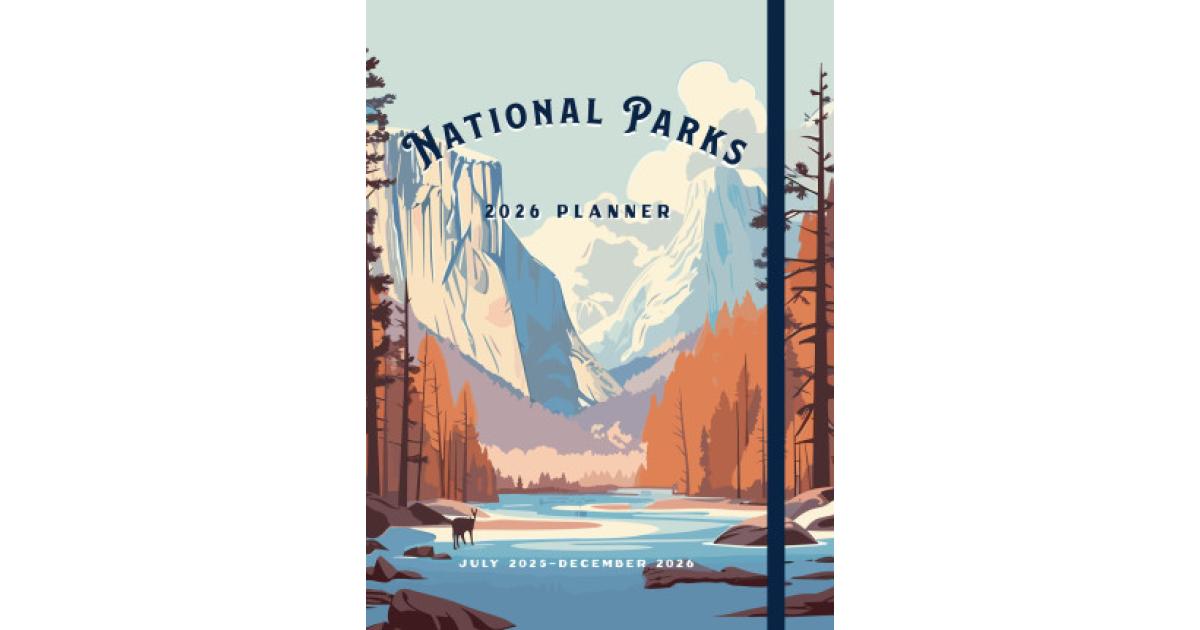 Knickerbocker Press,U.S. National Parks 2026 Weekly Planner