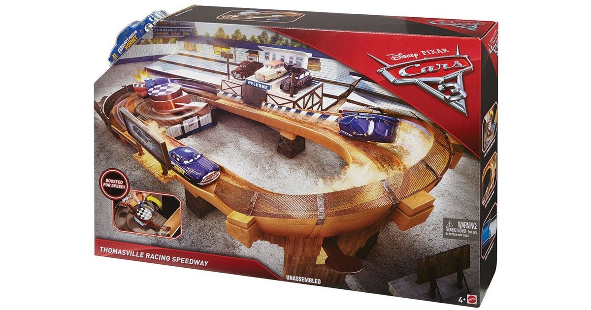 Mattel Disney Pixar Cars 3 Thomasville Racing Speedway Track Set