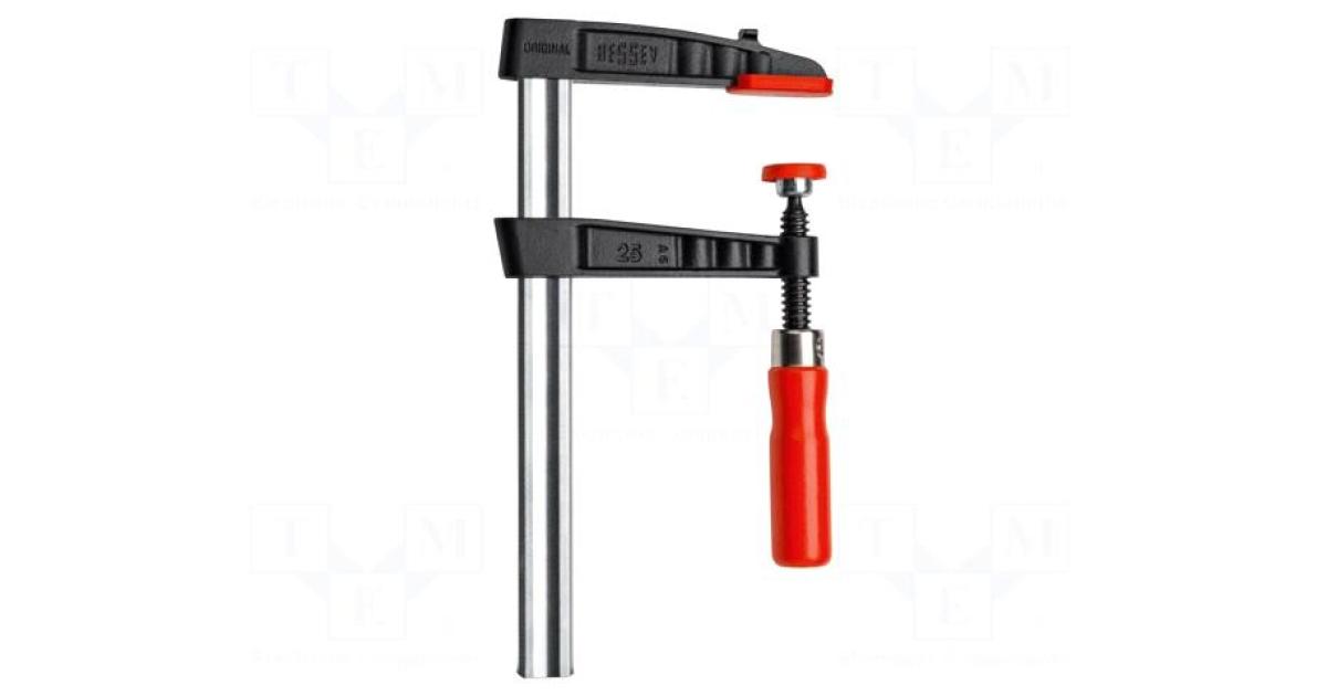 Bessey Parallel clamp | cast iron | with handle | Grip capac: max.400mm ...