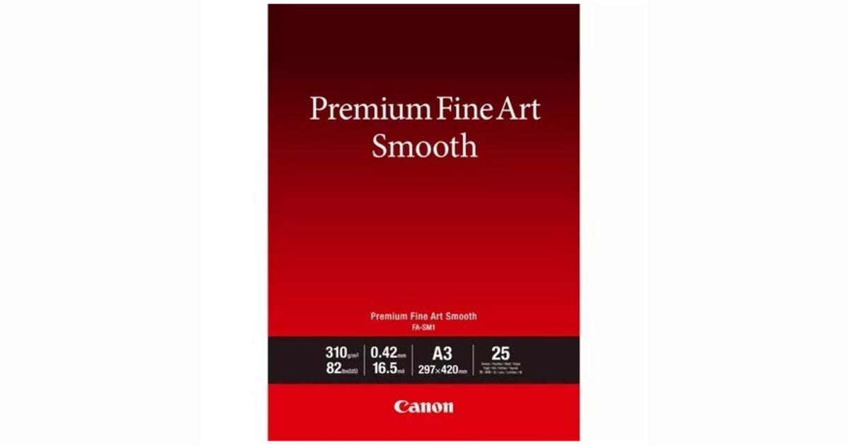 Canon Premium Fine Art FA-SM2 - Lisse - 16,5 Millièmes De Pouce - A2