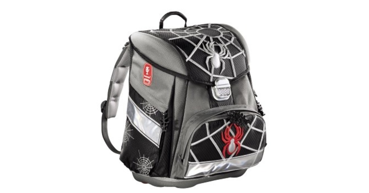 Hama koolikott Step by Step Black Spider Touch Schoolbag (ST4259 ...