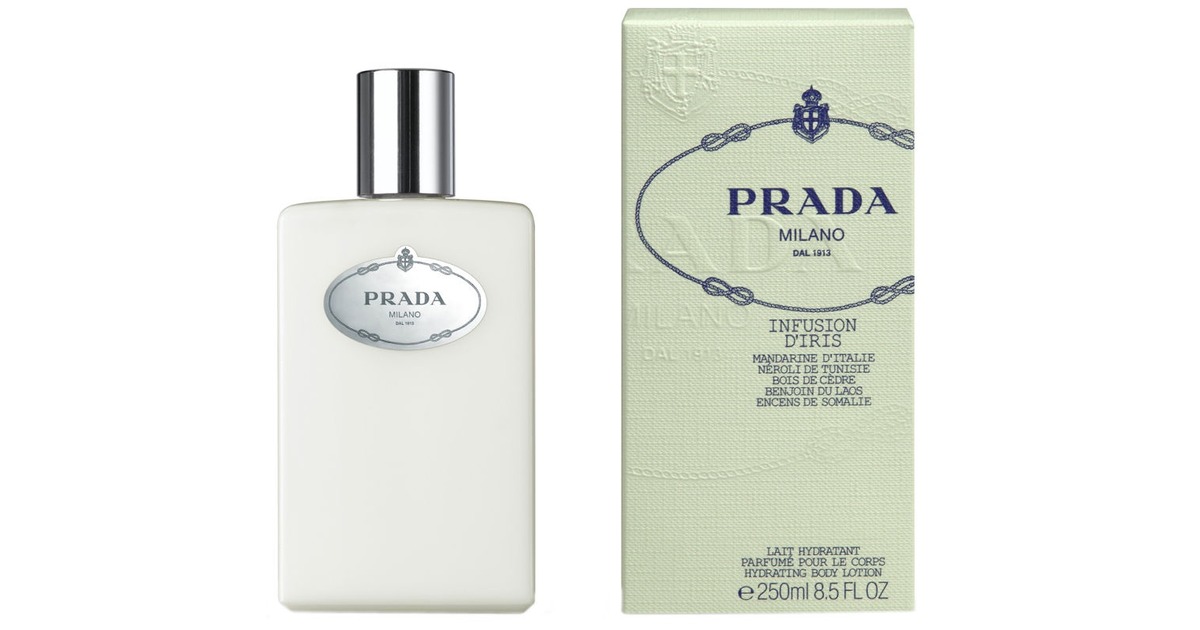 Prada les infusions iris hydrating body lotion discount 250ml