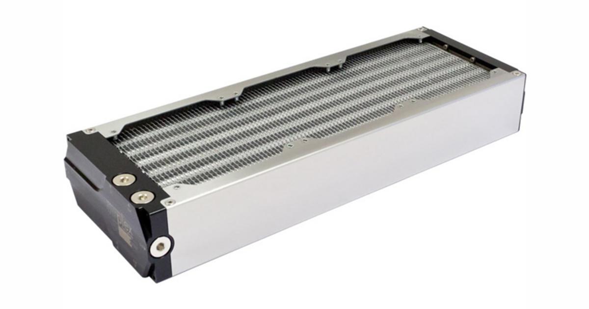 Aquacomputer airplex modularity system 360 mm, aluminum fins, one ...