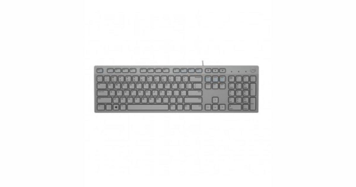 DELL Tastiera KB216 USB Cablata – QWERTY US International, Colore Nero – Affidabile E Compatta - 4