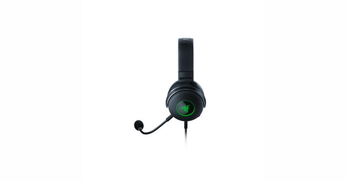 Razer Kraken V3 Built-in microphone, Black, Wired, Noice - Arvutitark