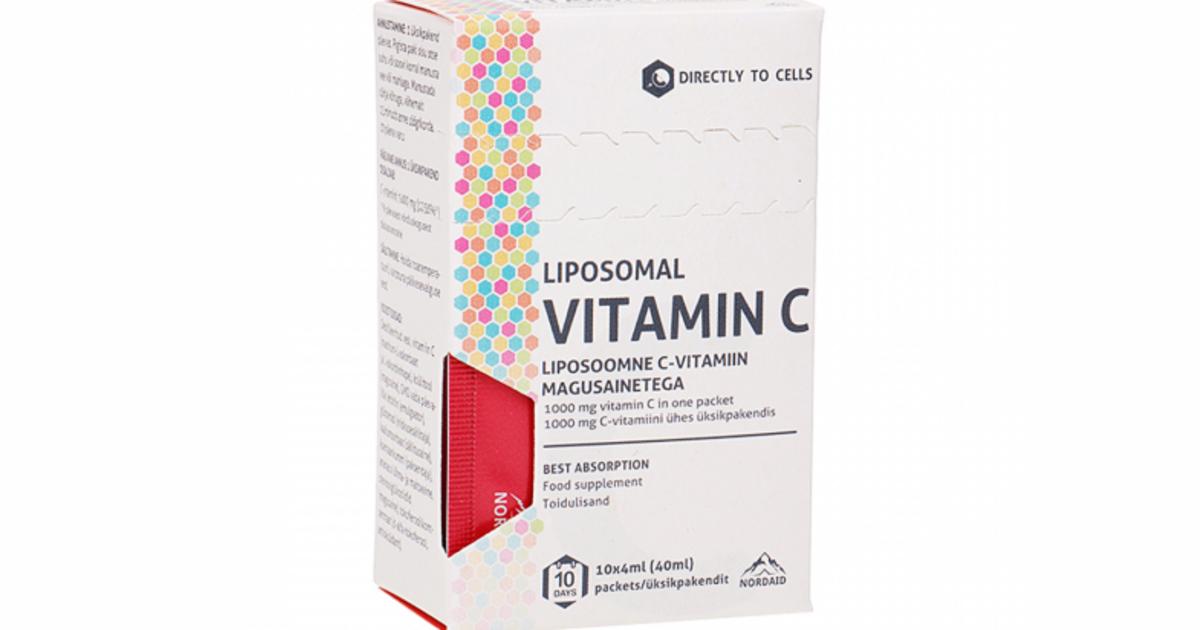 NORDAID LIPOSOOMNE C-VITAMIIN 1000MG N10, 3.6 Ml | Hinnavaatlus ...