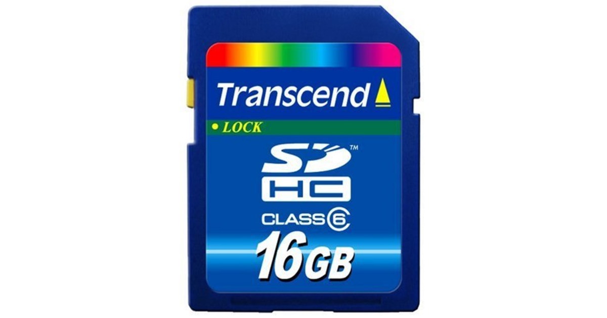 Карта памяти transcend sdhc 16 гб