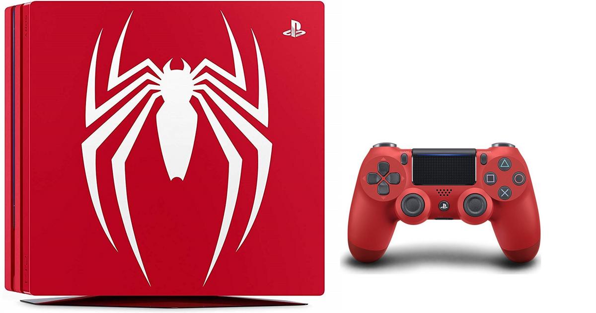 Sony Playstation 4 Pro Marvels Spider Man Limited Edition Konsool 500gb Kasutatud Ps4 