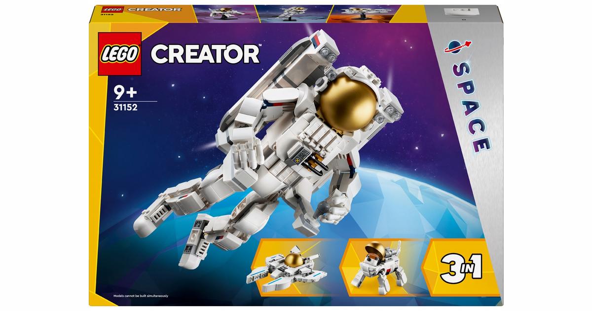 LEGO Creator Kosmoseastronaut 31152 Hinnavaatlus