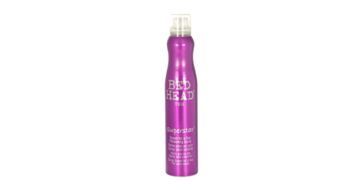 Спрей superstar tigi. Bed head Tigi Superstar спрей. Tigi Bed head Queen for a Day thickening Spray. Bed head Superstar Queen for a Day. Тиджи Queen for a Day.