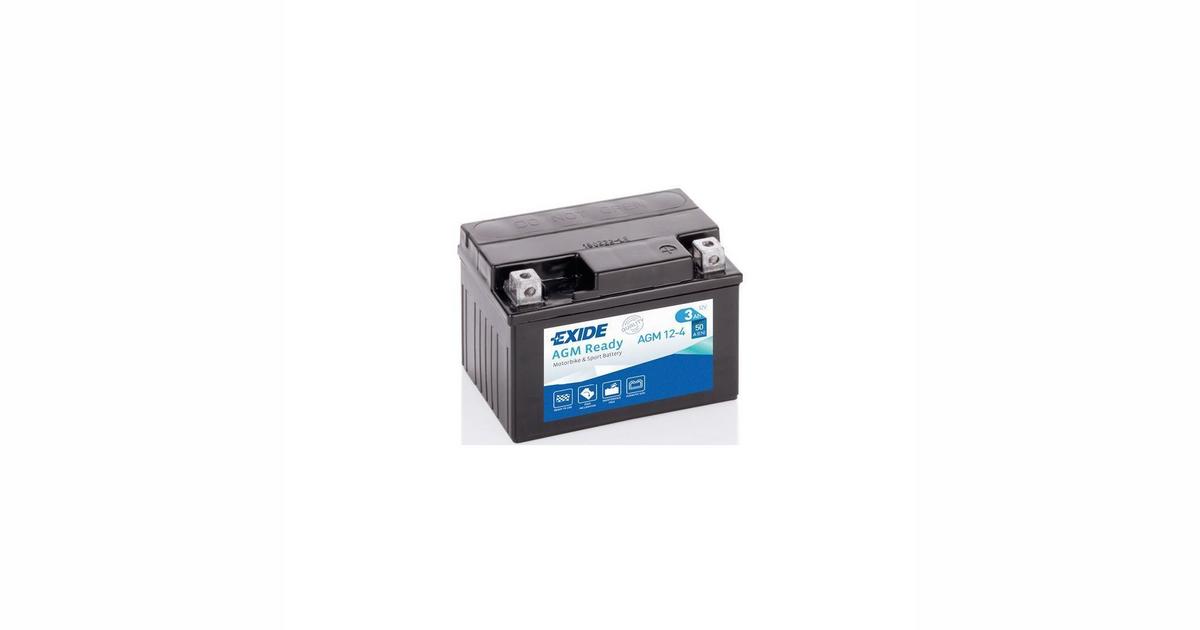 SALOME AUTO MOTOAKU EXIDE 12V 3AH AGM124 113X70X85MM Hinnavaatlus