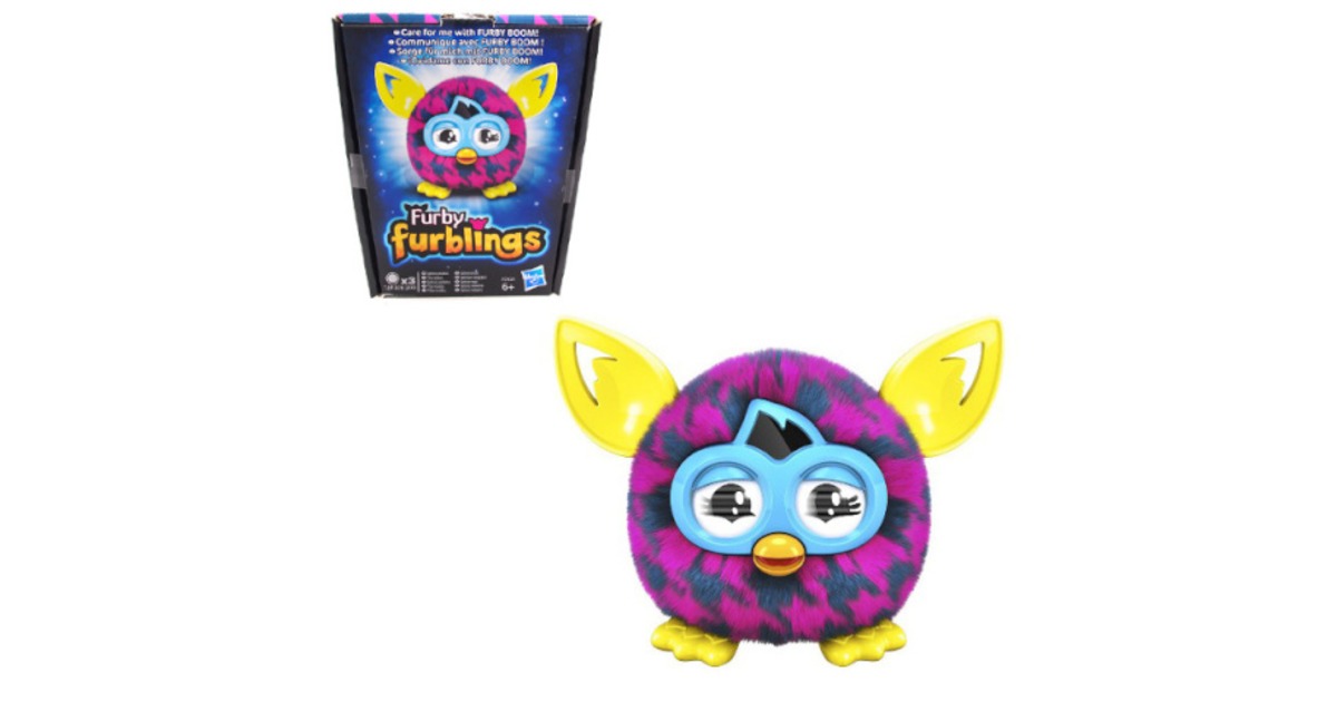 Furby Boom (Purple Houndstooth)