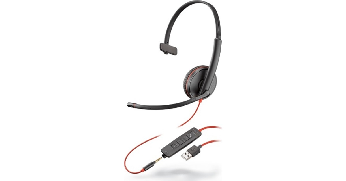 Plantronics Blackwire C3215 USB 3200 Series Headset OnEar