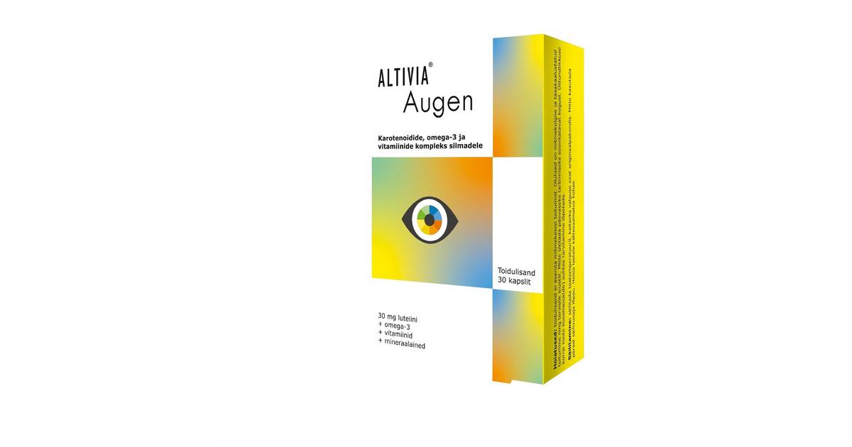 ALTIVIA AUGEN KAPSLID N30 | Hinnavaatlus - hinnavõrdlus- ja IT ...