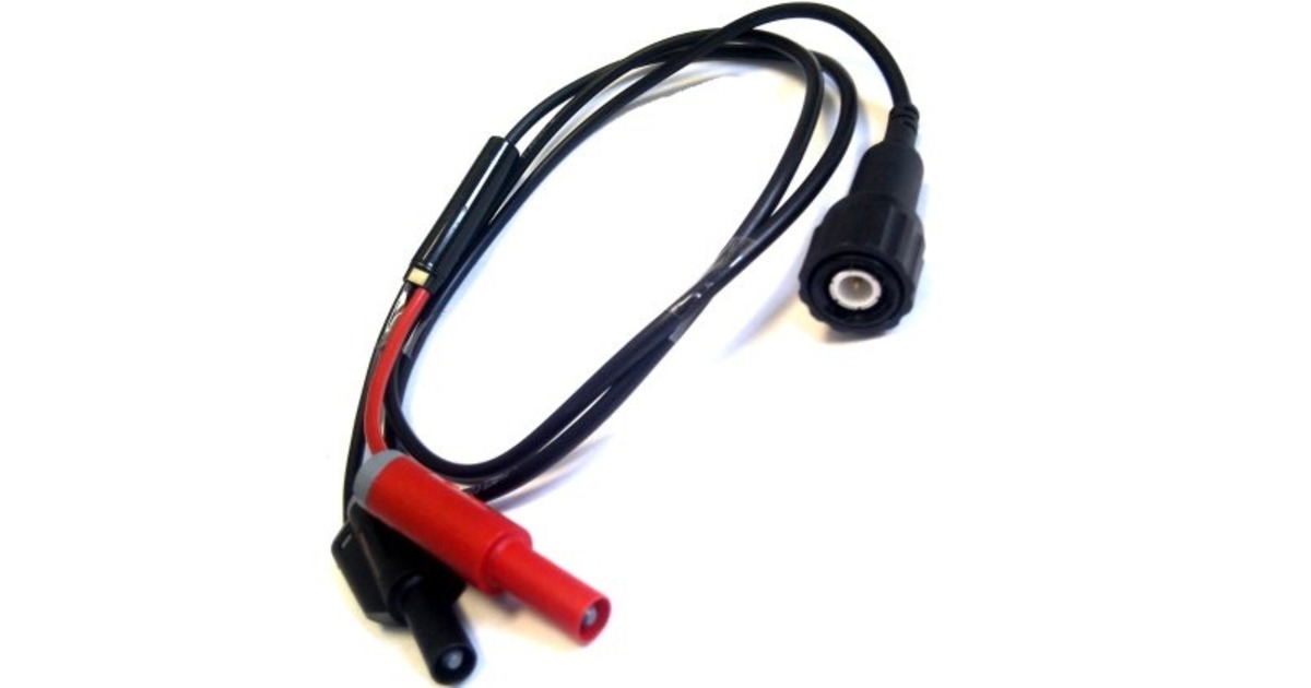 ITECO Coaxial cable, 1m length, BNC plug /2x4mm shrouded banana plugs