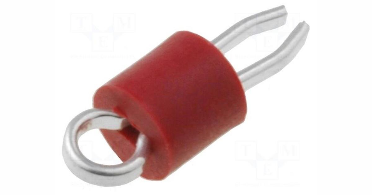 Keystone Test point terminal | red | Mounting: PCB | 3.18mm ...