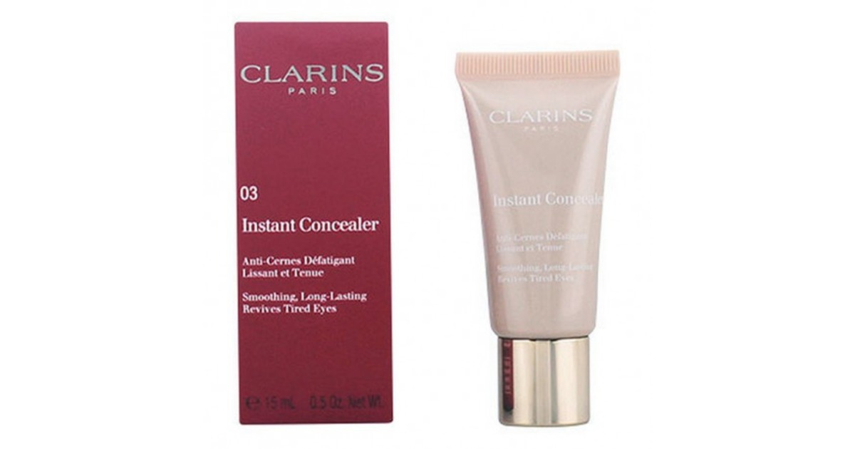 Clarins instant concealer свотчи