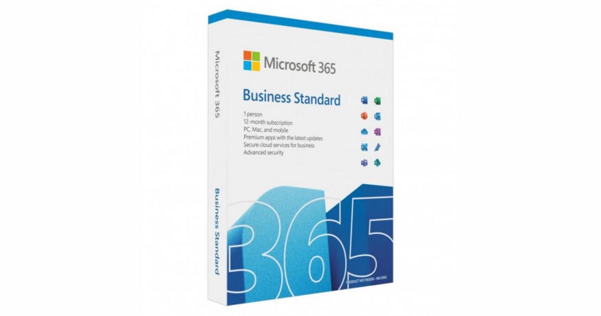 Microsoft 365 Business Standard KLQ-00650 FPP, Subscription, License ...