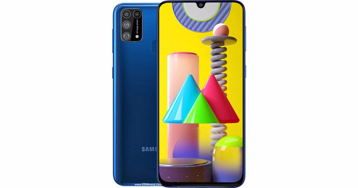 samsung m31 colour blue